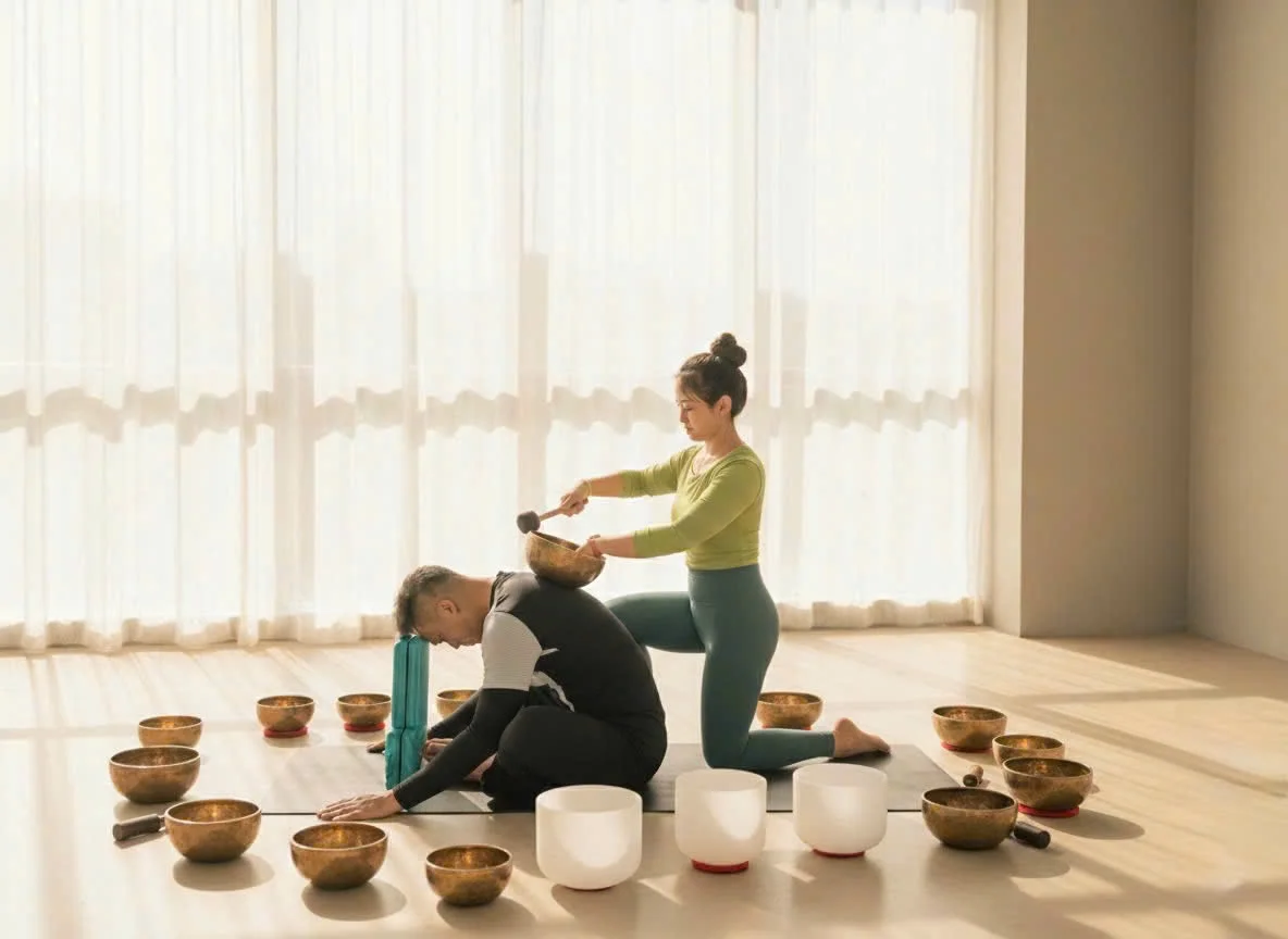 Yoga – chuông xoay